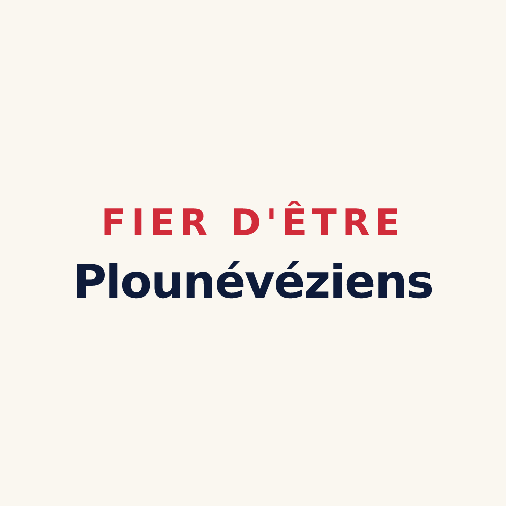 Tasse « Fier d'être Plounévéziens » — design pour Plounévez-Lochrist