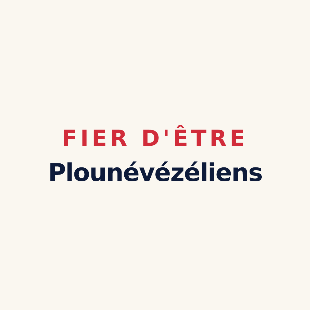 Tasse « Fier d'être Plounévézéliens » — design pour Plounévézel