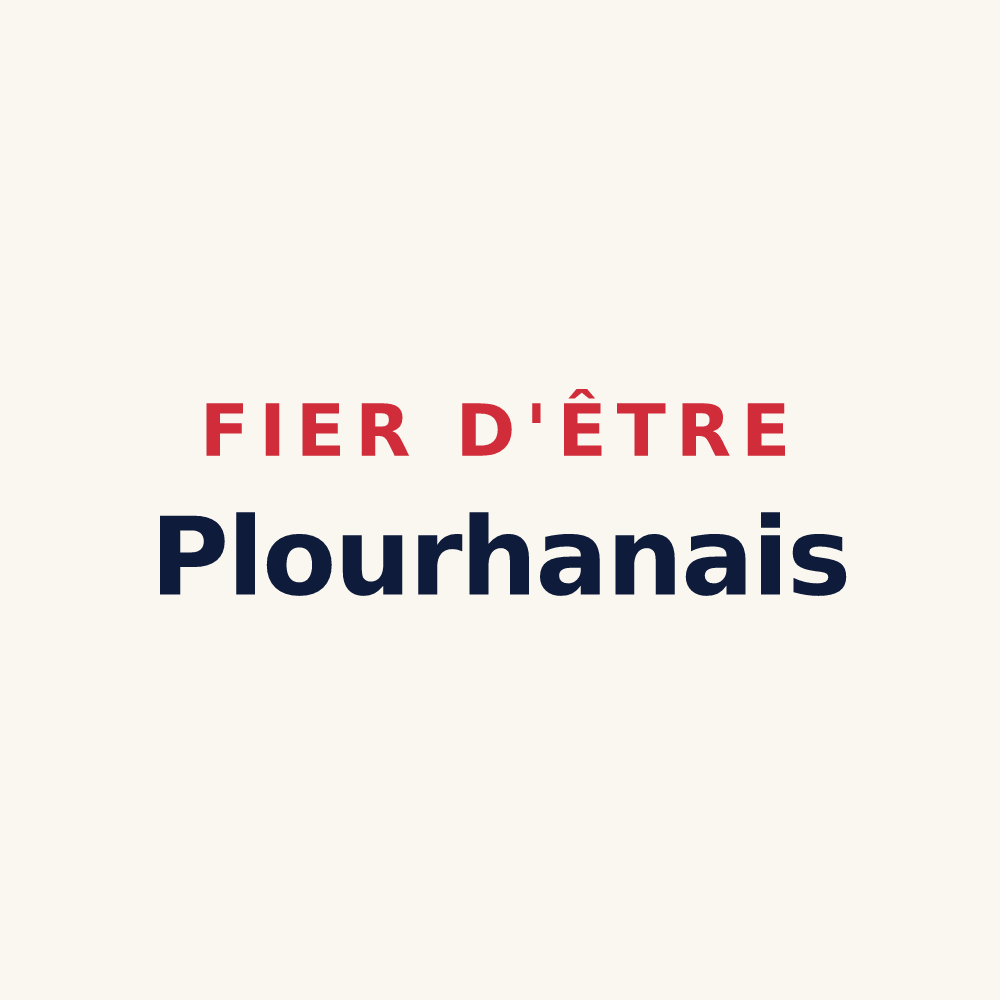 Tasse « Fier d'être Plourhanais » — design pour Plourhan