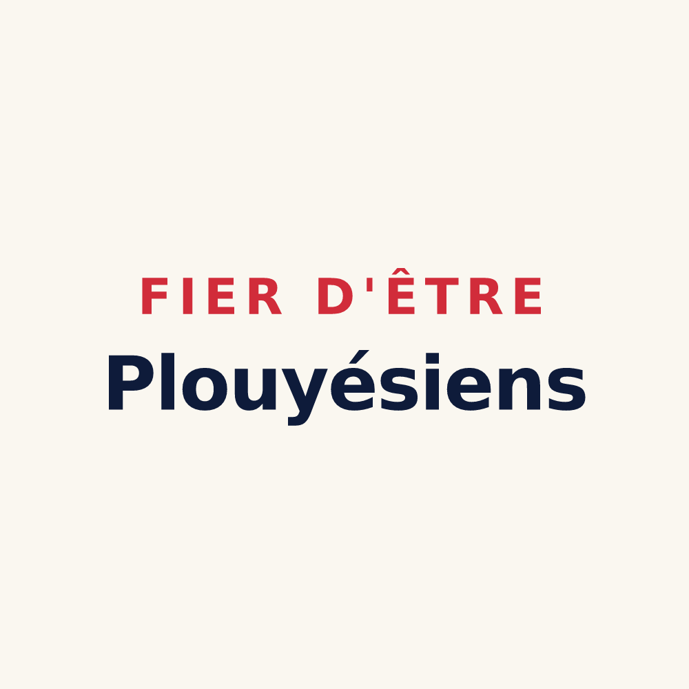 Tasse « Fier d'être Plouyésiens » — design pour Plouyé