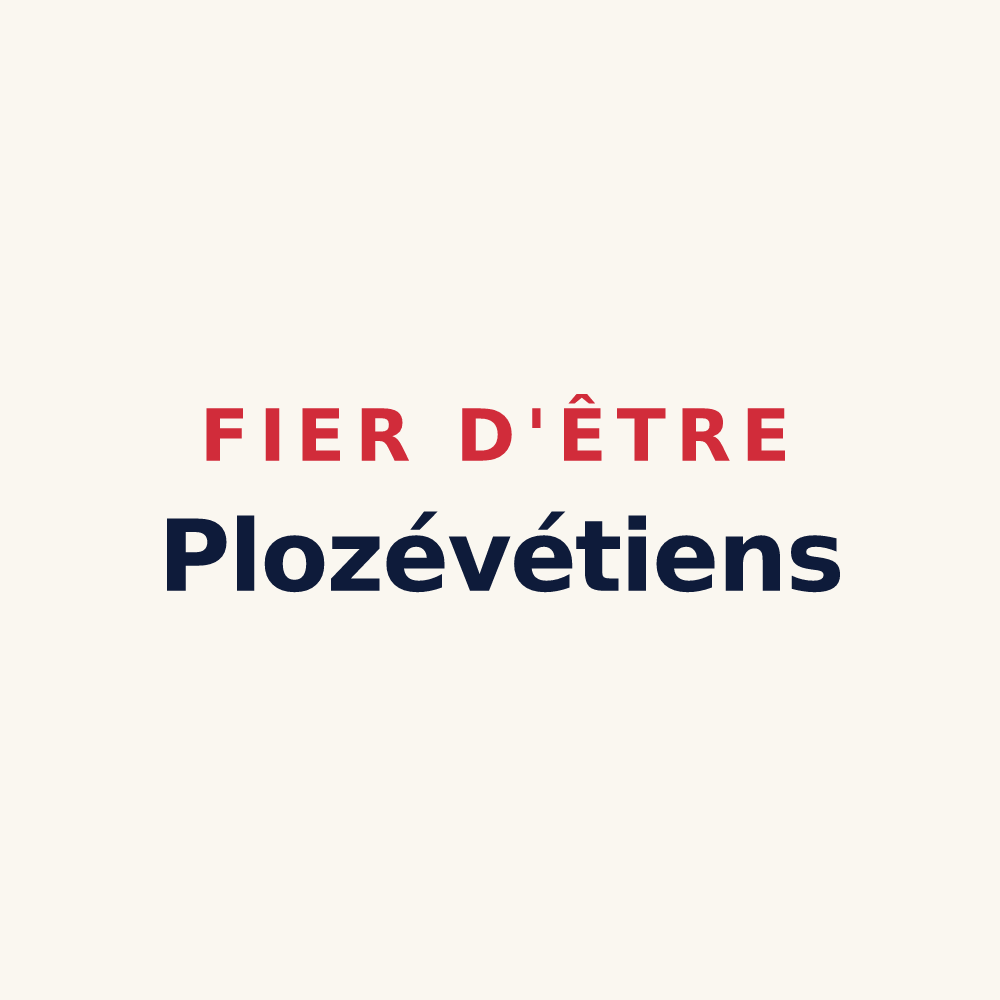 Tasse « Fier d'être Plozévétiens » — design pour Plozévet