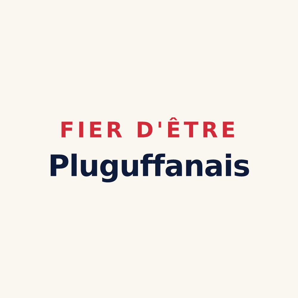 Tasse « Fier d'être Pluguffanais » — design pour Pluguffan