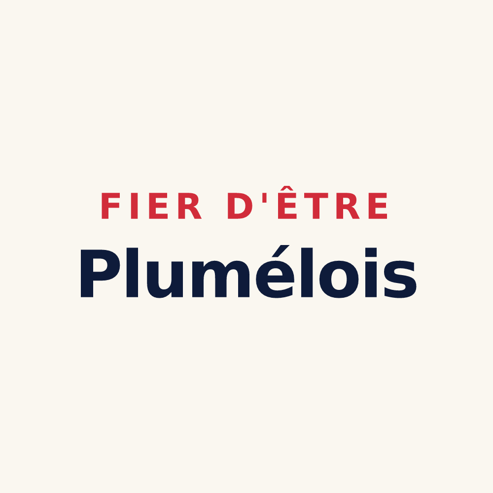 Tasse « Fier d'être Plumélois » — design pour Pluméliau-Bieuzy