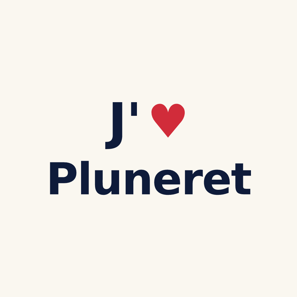 Tasse personnalisée Pluneret — design J'aime Pluneret