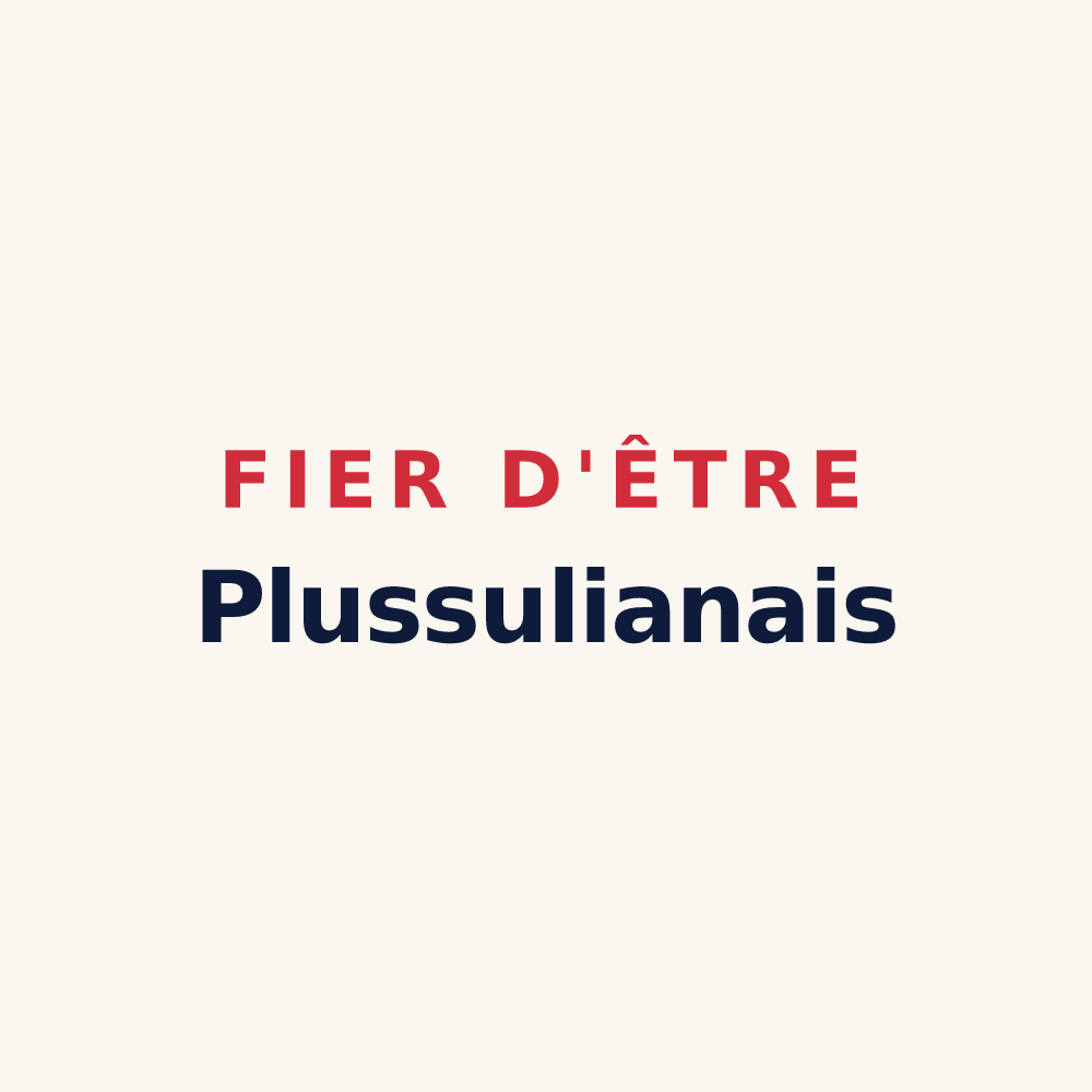 Tasse « Fier d'être Plussulianais » — design pour Plussulien