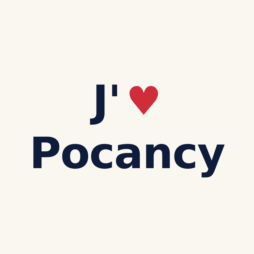 Tasse personnalisée Pocancy — design J'aime Pocancy