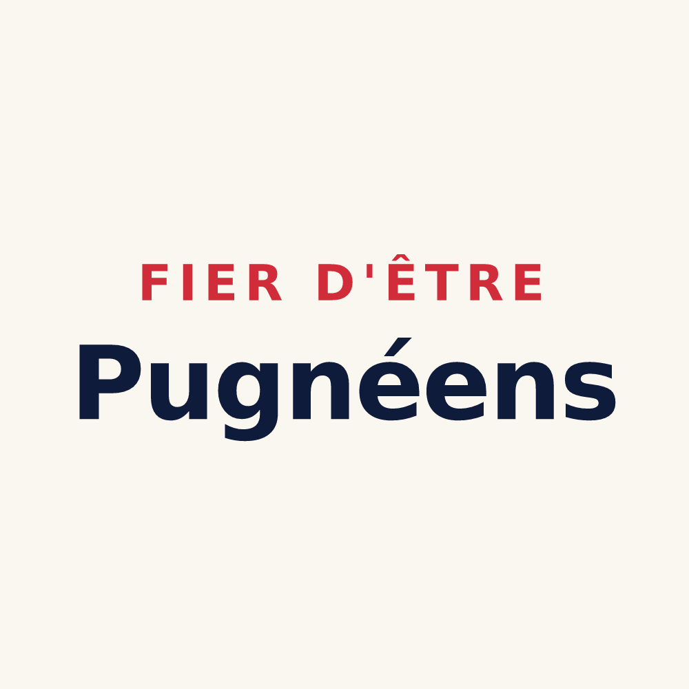 Tasse « Fier d'être Pugnéens » — design pour Poigny-la-Forêt