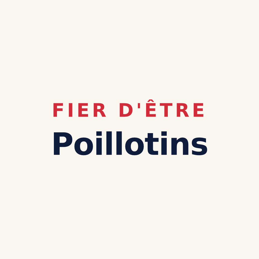 Tasse « Fier d'être Poillotins » — design pour Poilly