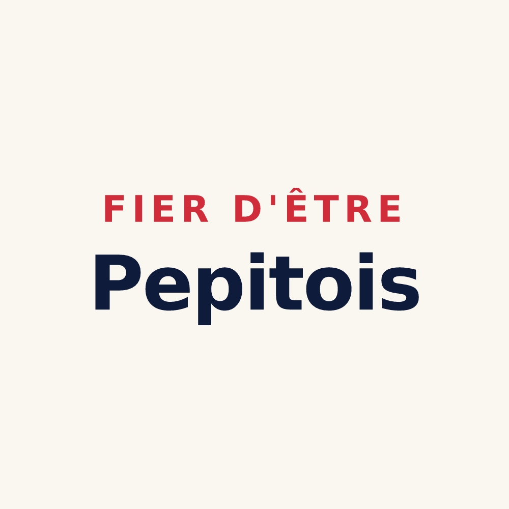 Tasse « Fier d'être Pepitois » — design pour Poincy