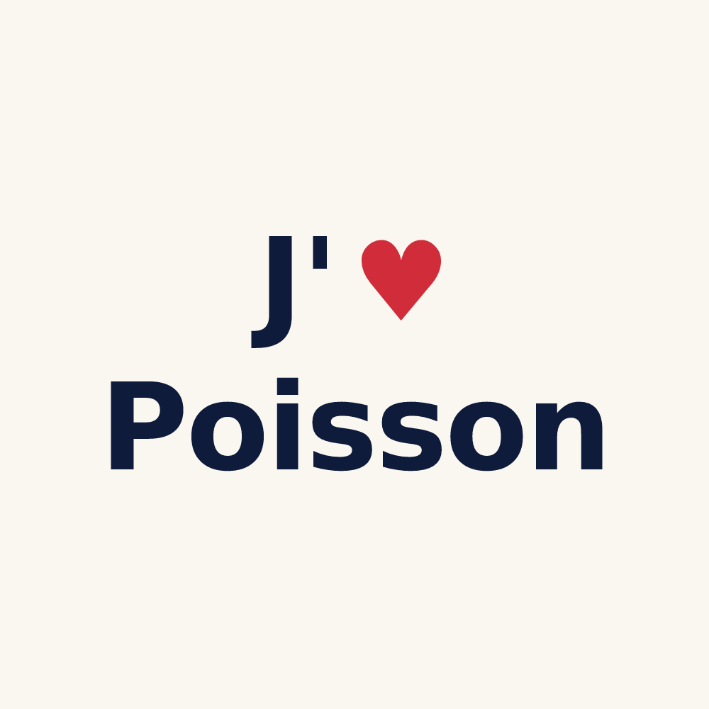 Tasse personnalisée Poisson — design J'aime Poisson