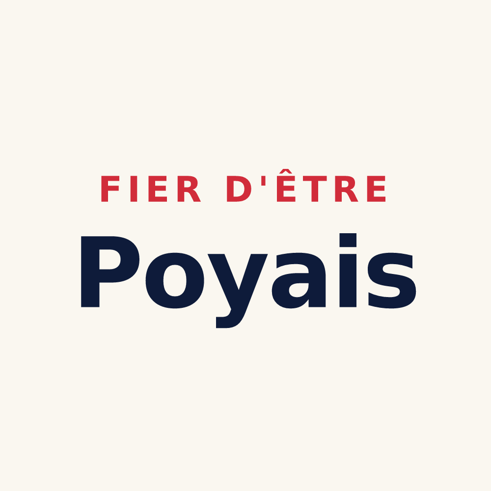 Tasse « Fier d'être Poyais » — design pour Poix-de-Picardie