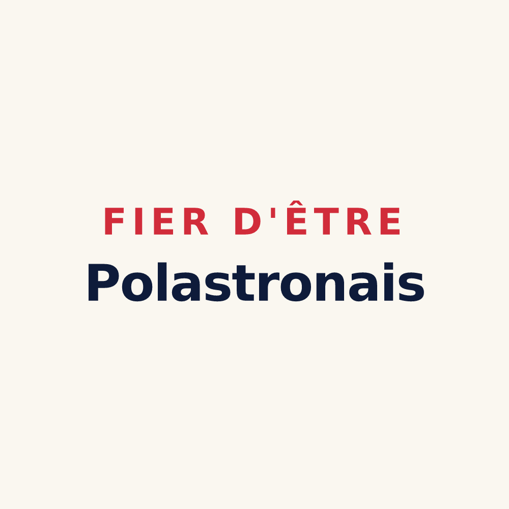 Tasse « Fier d'être Polastronais » — design pour Polastron