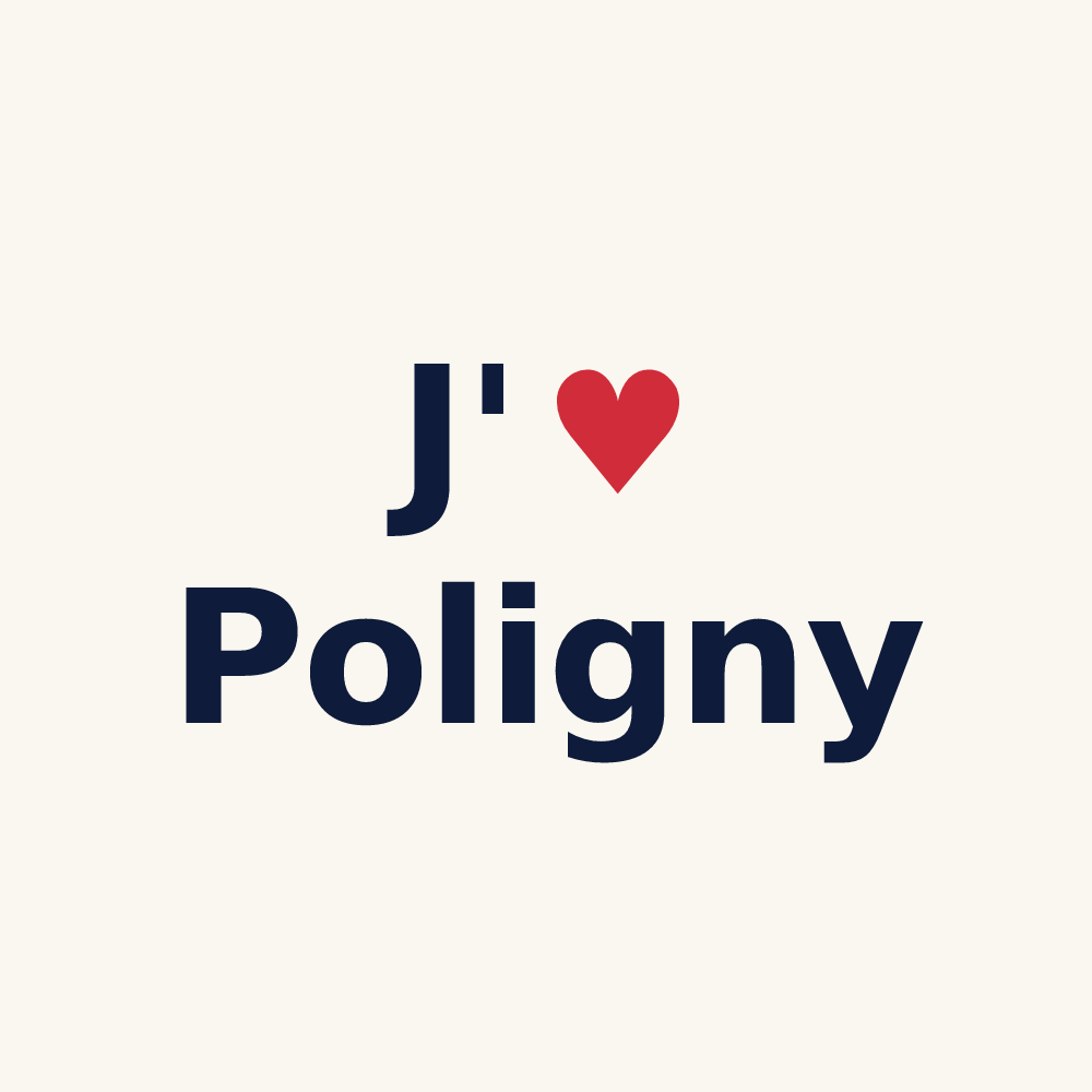 Tasse personnalisée Poligny — design J'aime Poligny