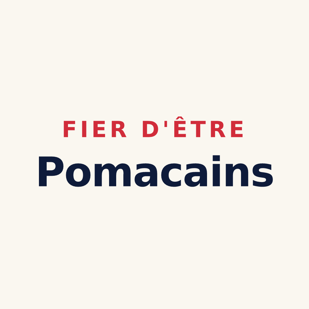 Tasse « Fier d'être Pomacains » — design pour Pomacle