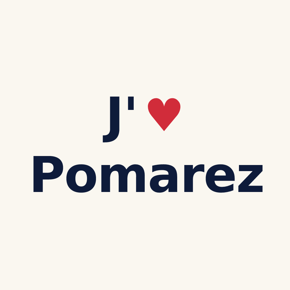 Tasse personnalisée Pomarez — design J'aime Pomarez