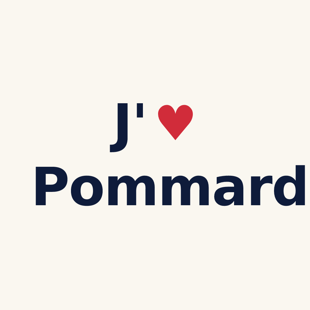 Tasse personnalisée Pommard — design J'aime Pommard