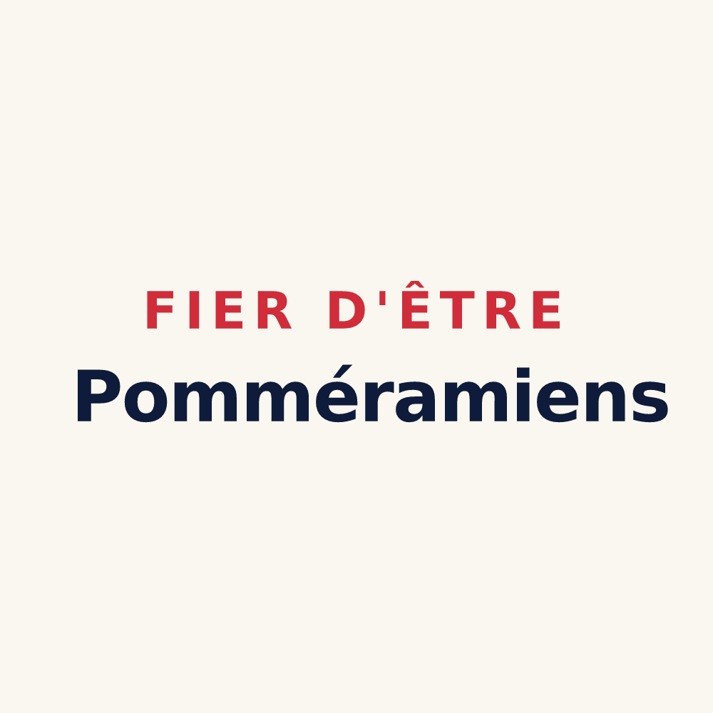 Tasse « Fier d'être Pomméramiens » — design pour Pommiers
