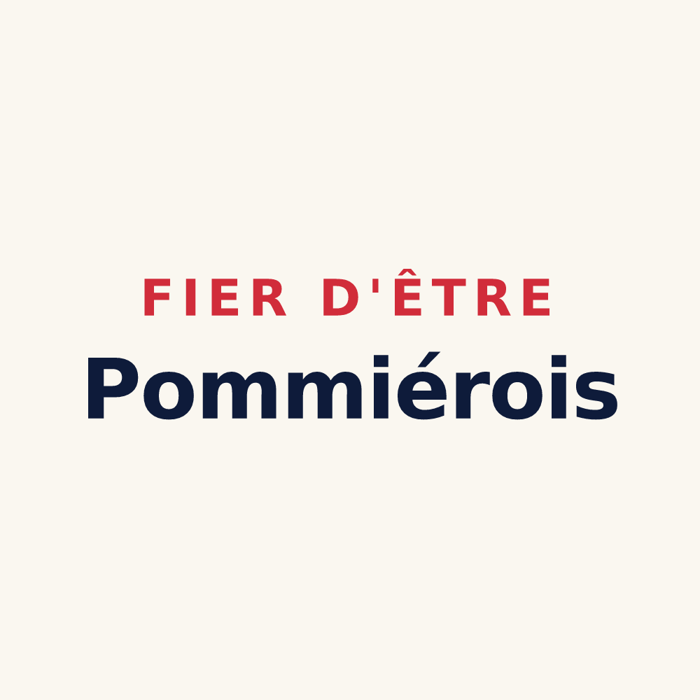 Tasse « Fier d'être Pommiérois » — design pour Pommiers