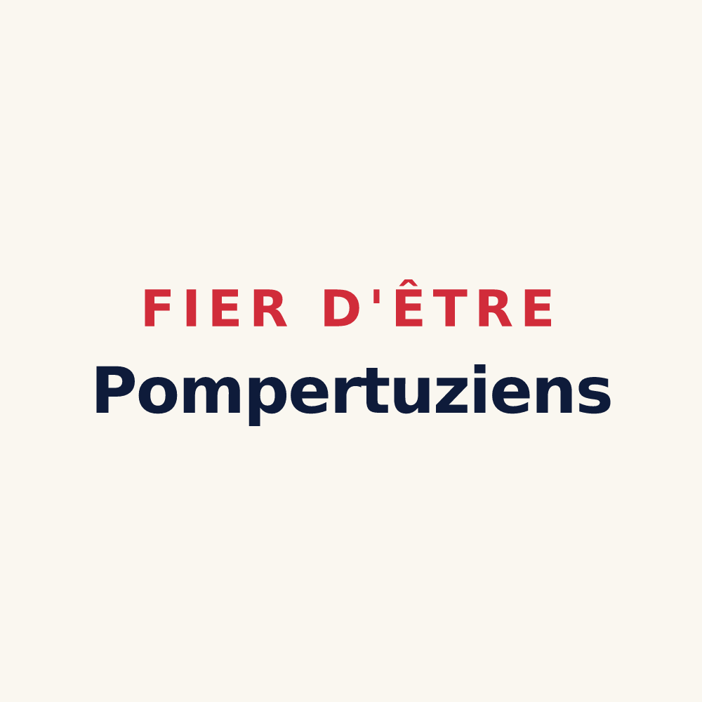 Tasse « Fier d'être Pompertuziens » — design pour Pompertuzat