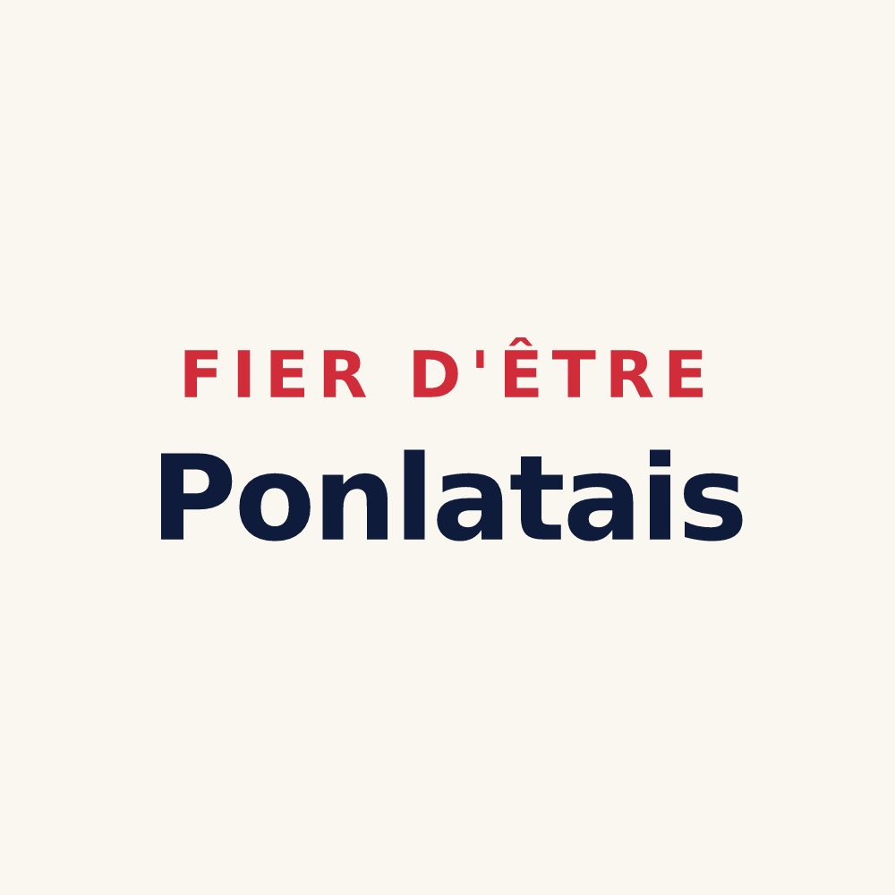 Tasse « Fier d'être Ponlatais » — design pour Ponlat-Taillebourg