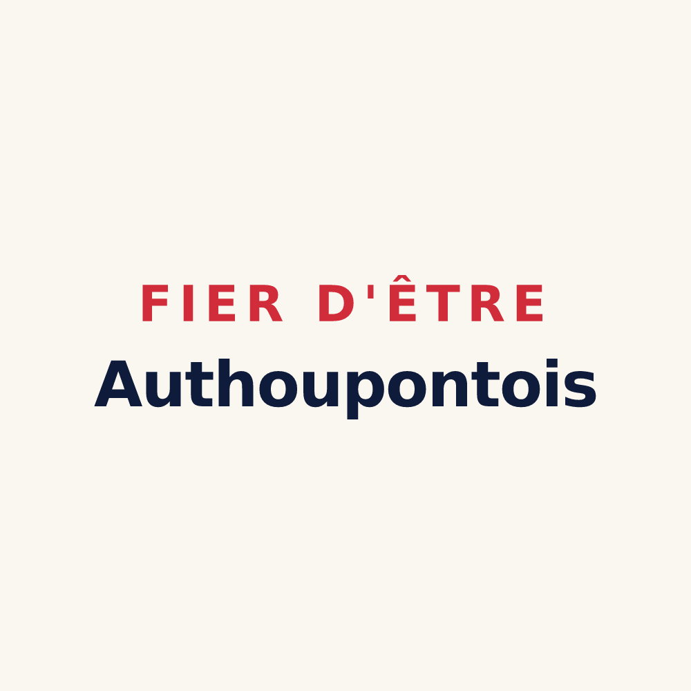 Tasse « Fier d'être Authoupontois » — design pour Pont-Authou