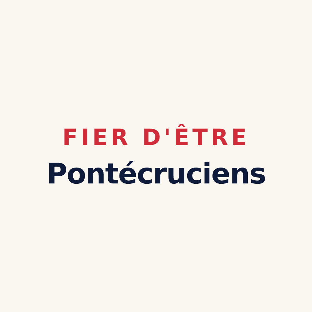 Tasse « Fier d'être Pontécruciens » — design pour Pont-Croix