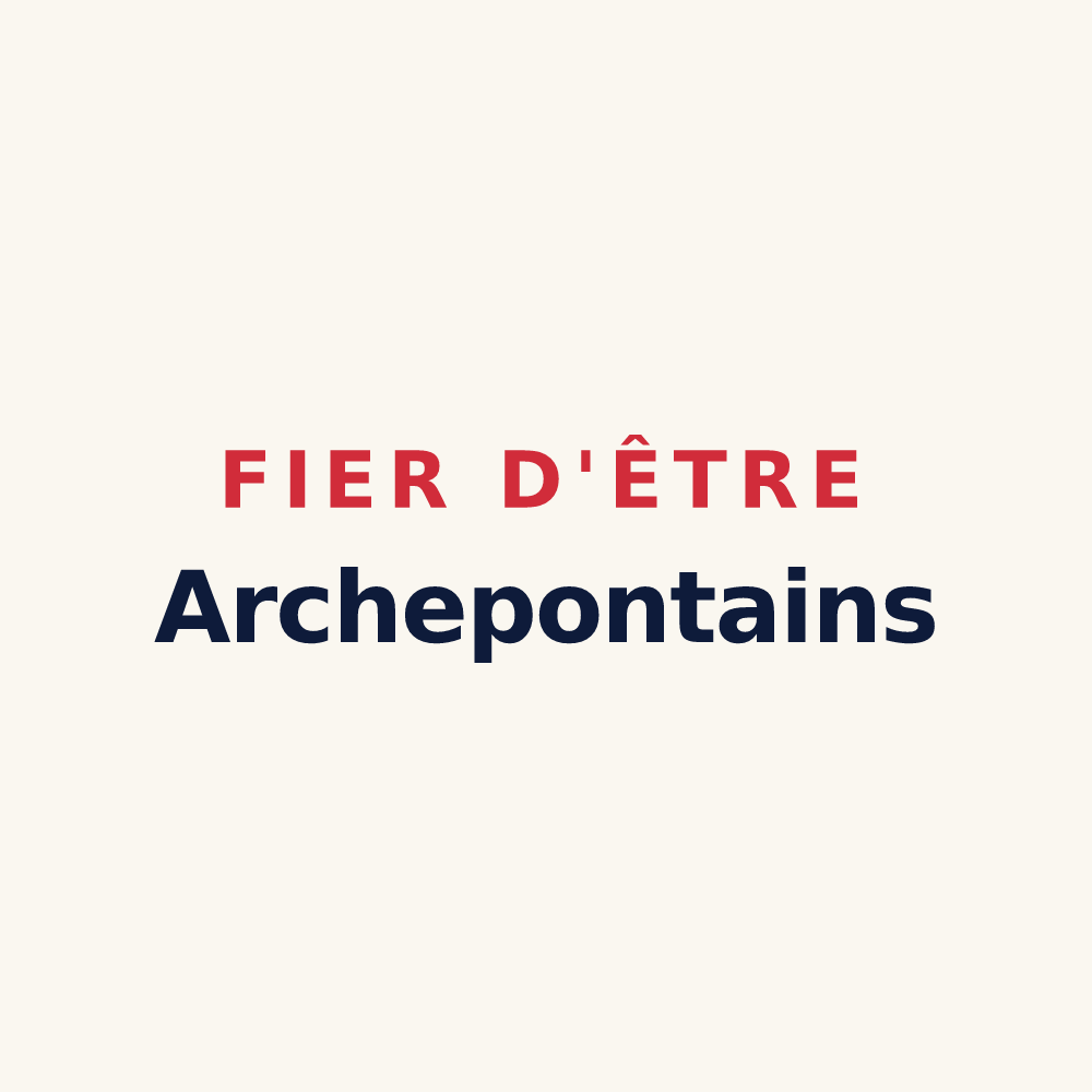 Tasse « Fier d'être Archepontains » — design pour Pont-de-l'Arche