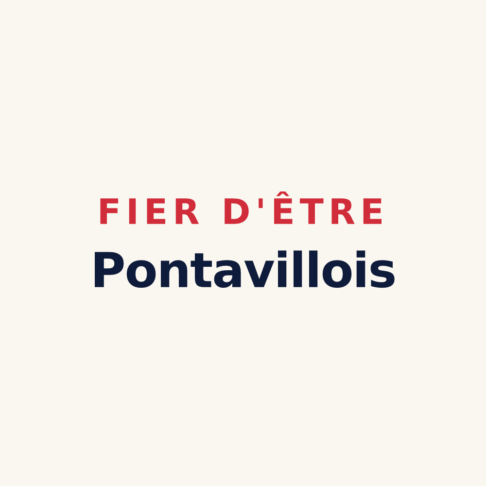 Tasse « Fier d'être Pontavillois » — design pour Pont-la-Ville