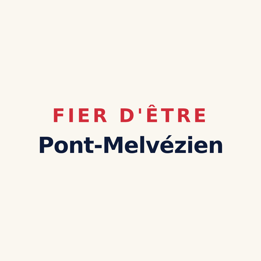 Tasse « Fier d'être Pont-Melvézien » — design pour Pont-Melvez