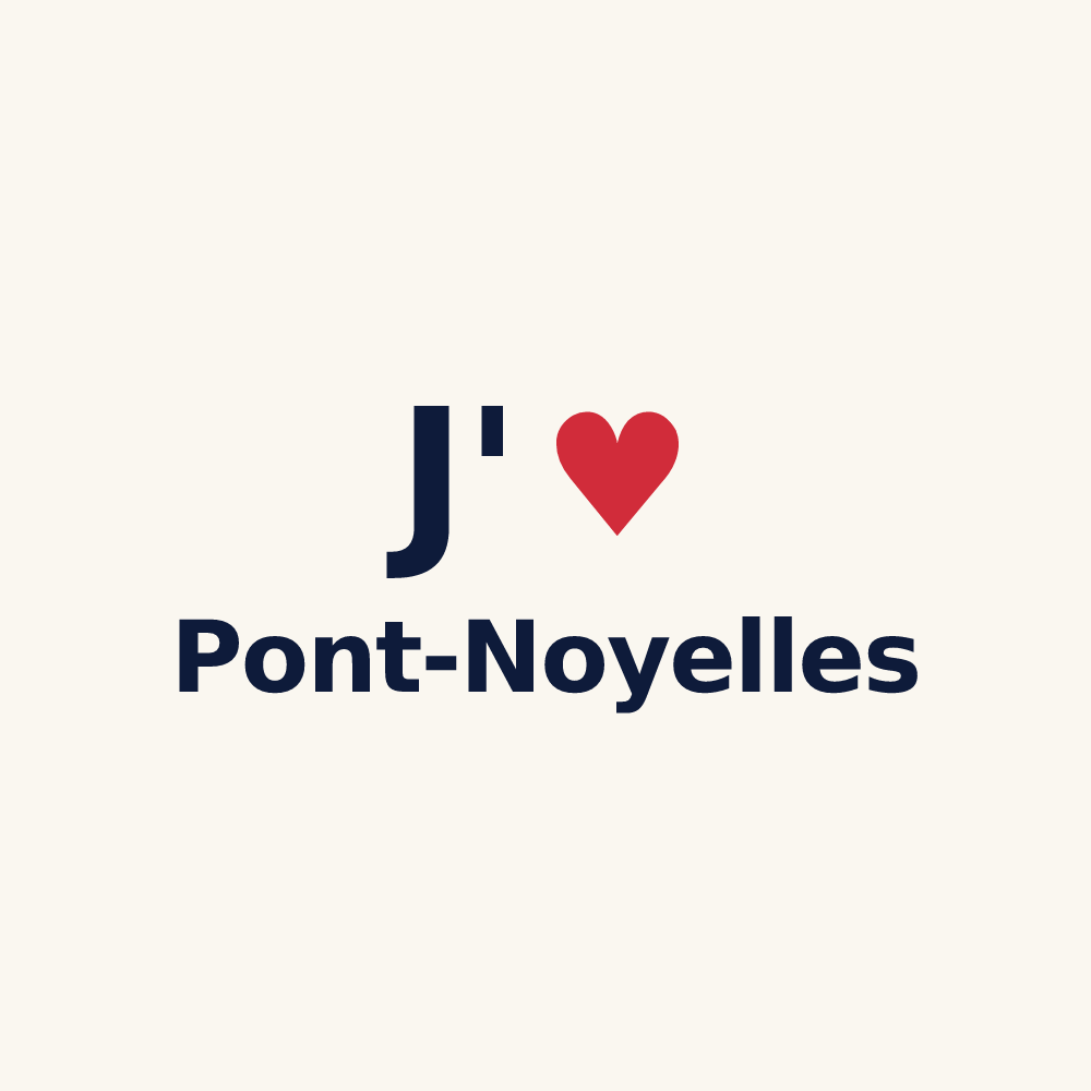 Tasse personnalisée Pont-Noyelles — design J'aime Pont-Noyelles