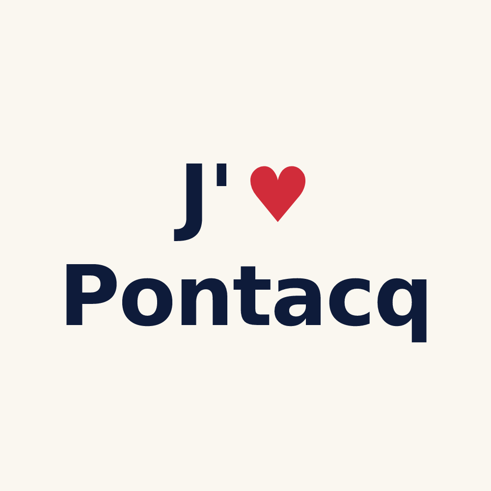 Tasse personnalisée Pontacq — design J'aime Pontacq