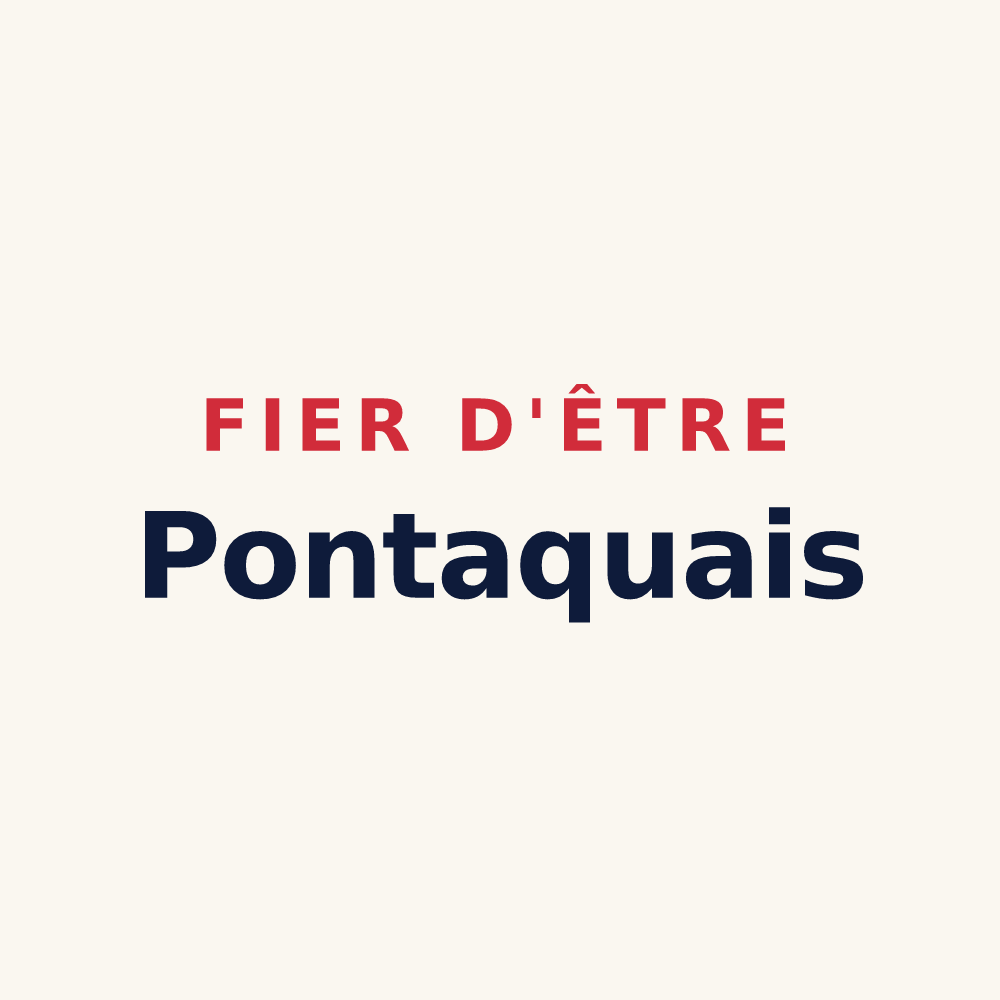 Tasse « Fier d'être Pontaquais » — design pour Pontacq