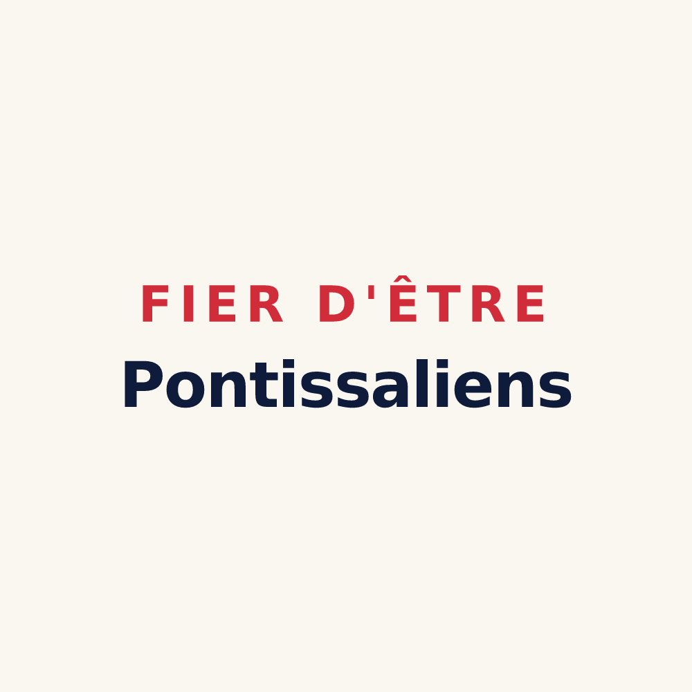 Tasse « Fier d'être Pontissaliens » — design pour Pontarlier