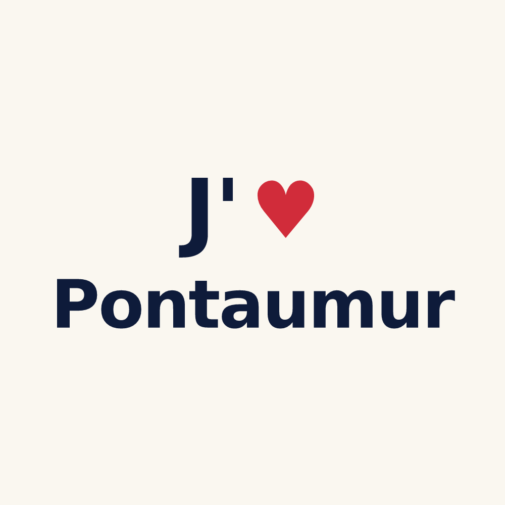 Tasse personnalisée Pontaumur — design J'aime Pontaumur