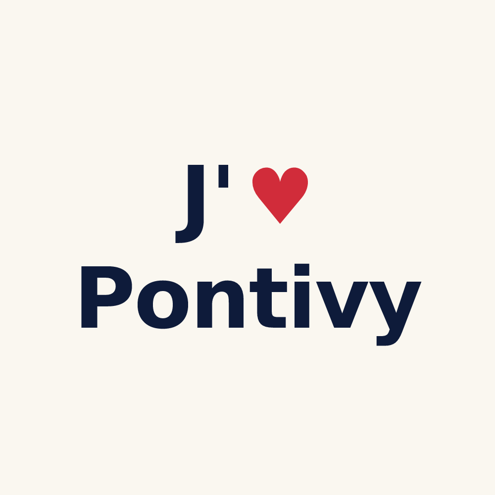 Tasse personnalisée Pontivy — design J'aime Pontivy