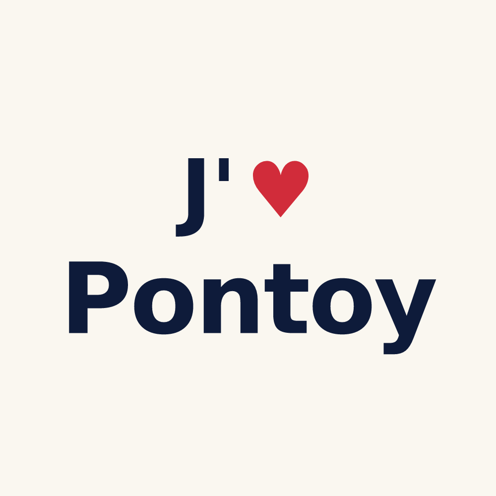 Tasse personnalisée Pontoy — design J'aime Pontoy
