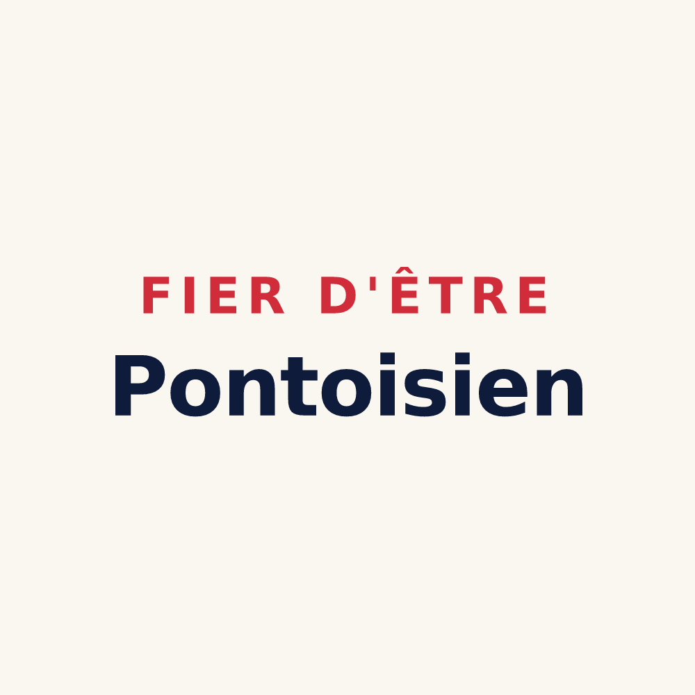 Tasse « Fier d'être Pontoisien » — design pour Pontoy