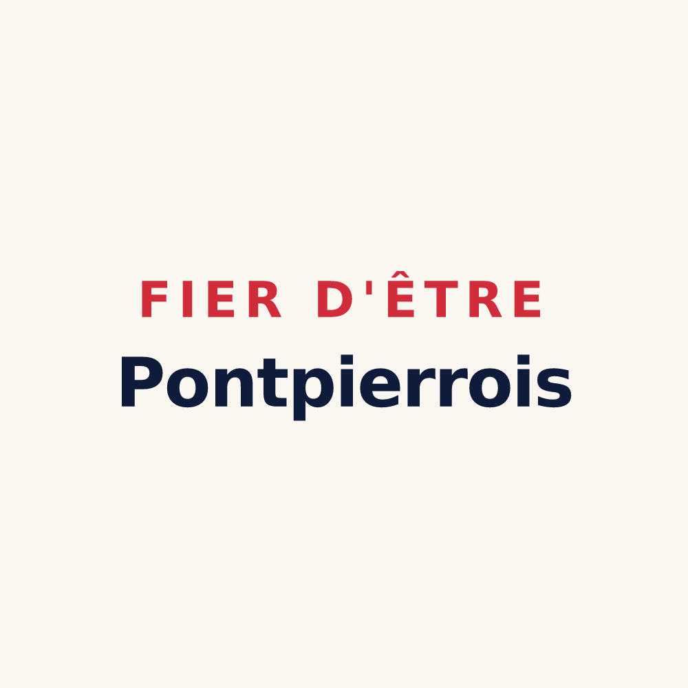 Tasse « Fier d'être Pontpierrois » — design pour Pontpierre