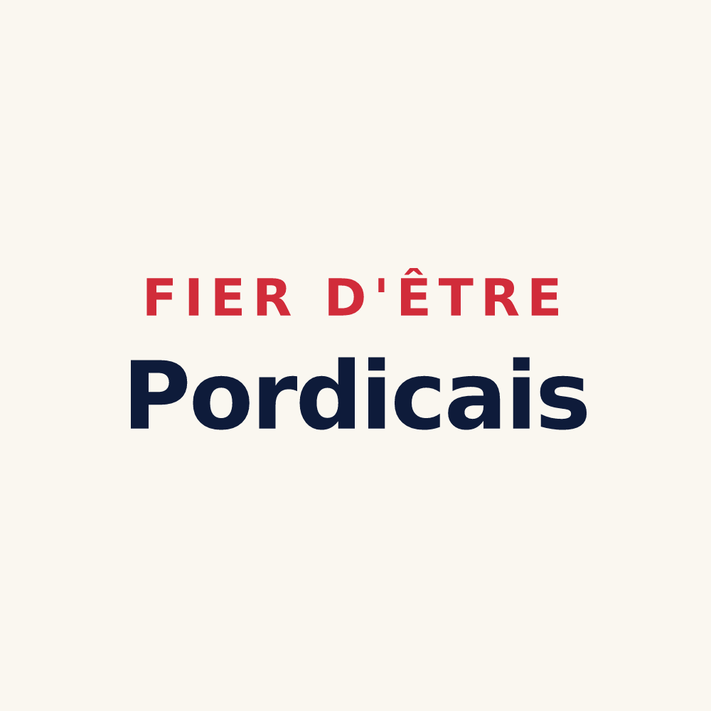Tasse « Fier d'être Pordicais » — design pour Pordic