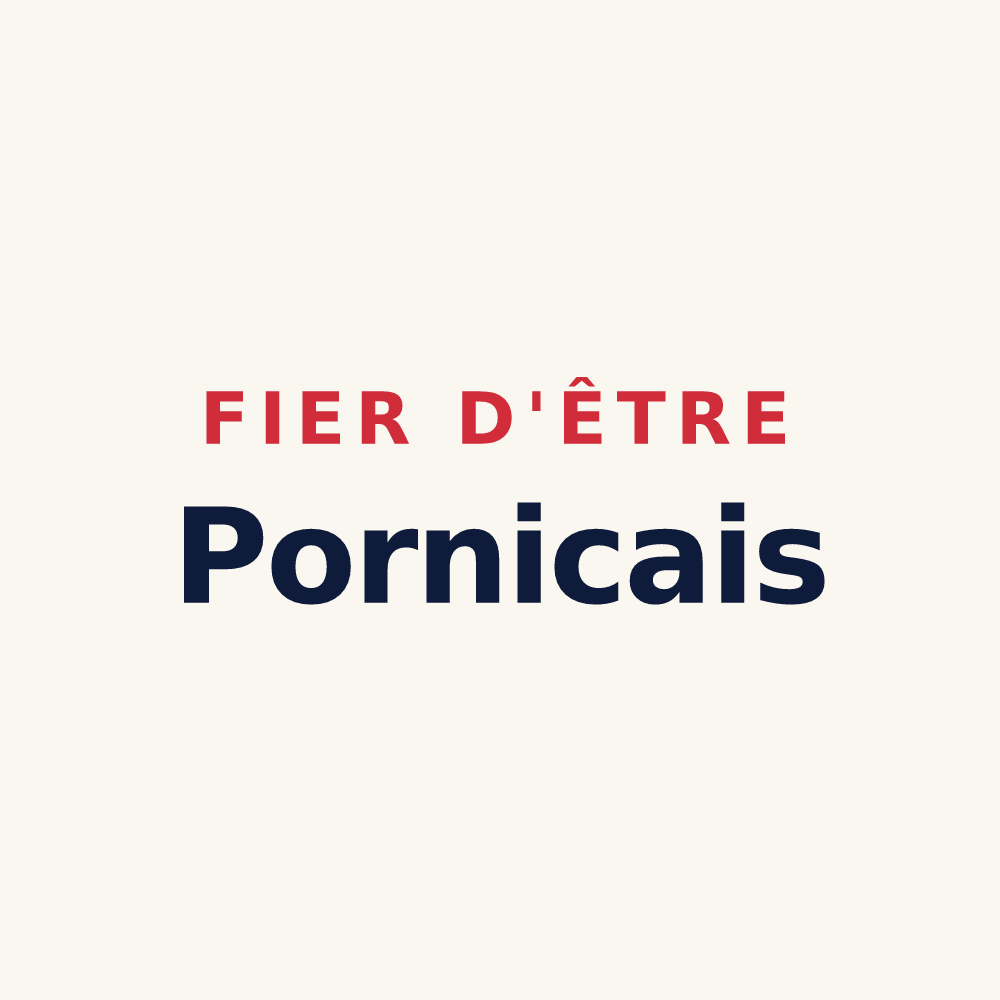 Tasse « Fier d'être Pornicais » — design pour Pornic