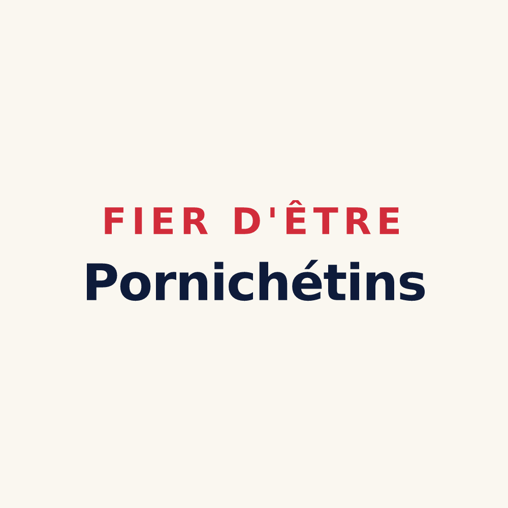 Tasse « Fier d'être Pornichétins » — design pour Pornichet