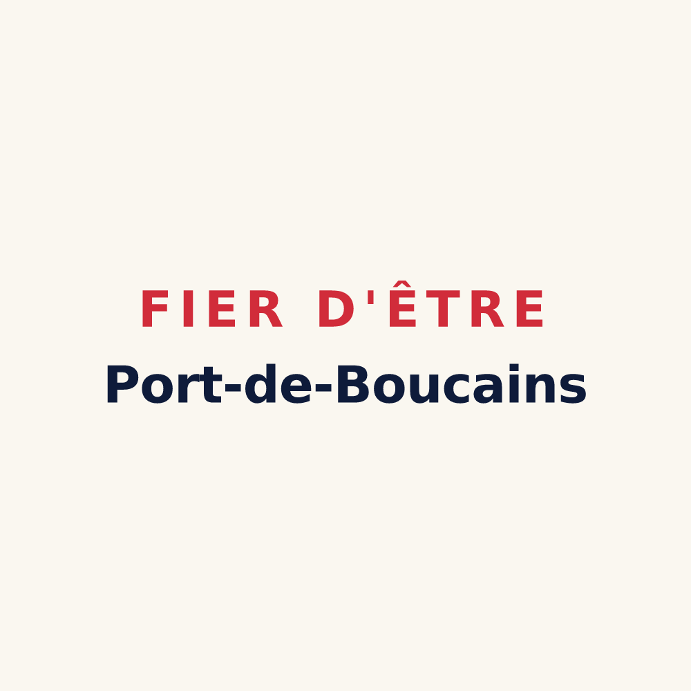 Tasse « Fier d'être Port-de-Boucains » — design pour Port-de-Bouc
