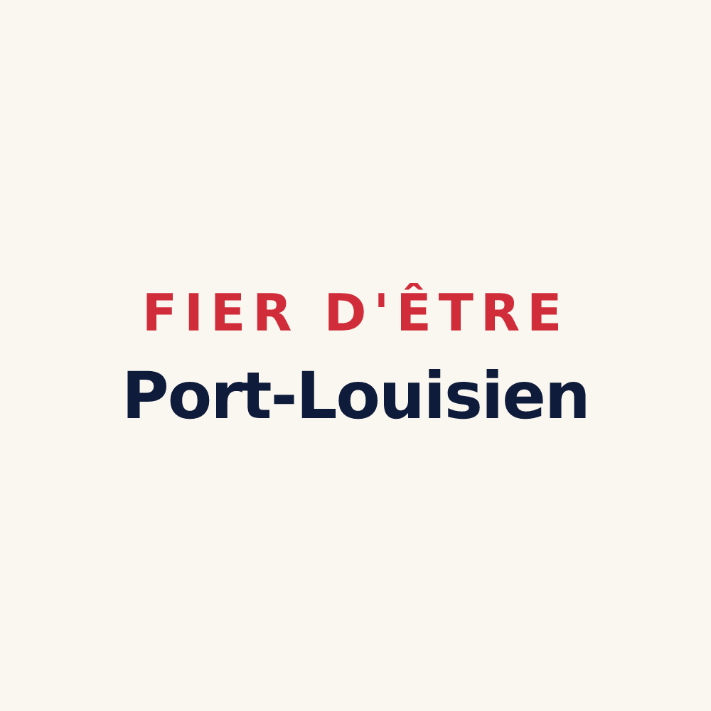 Tasse « Fier d'être Port-Louisien » — design pour Port-Louis