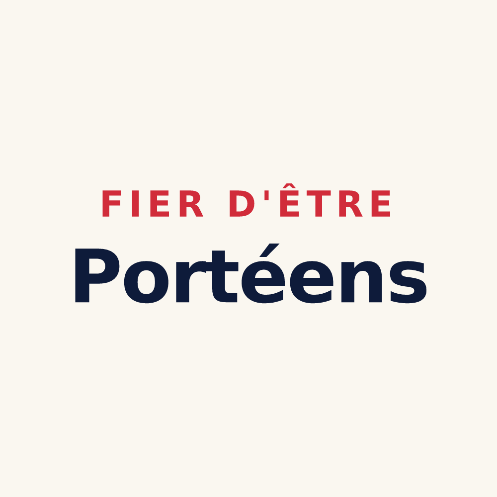 Tasse « Fier d'être Portéens » — design pour Porté-Puymorens