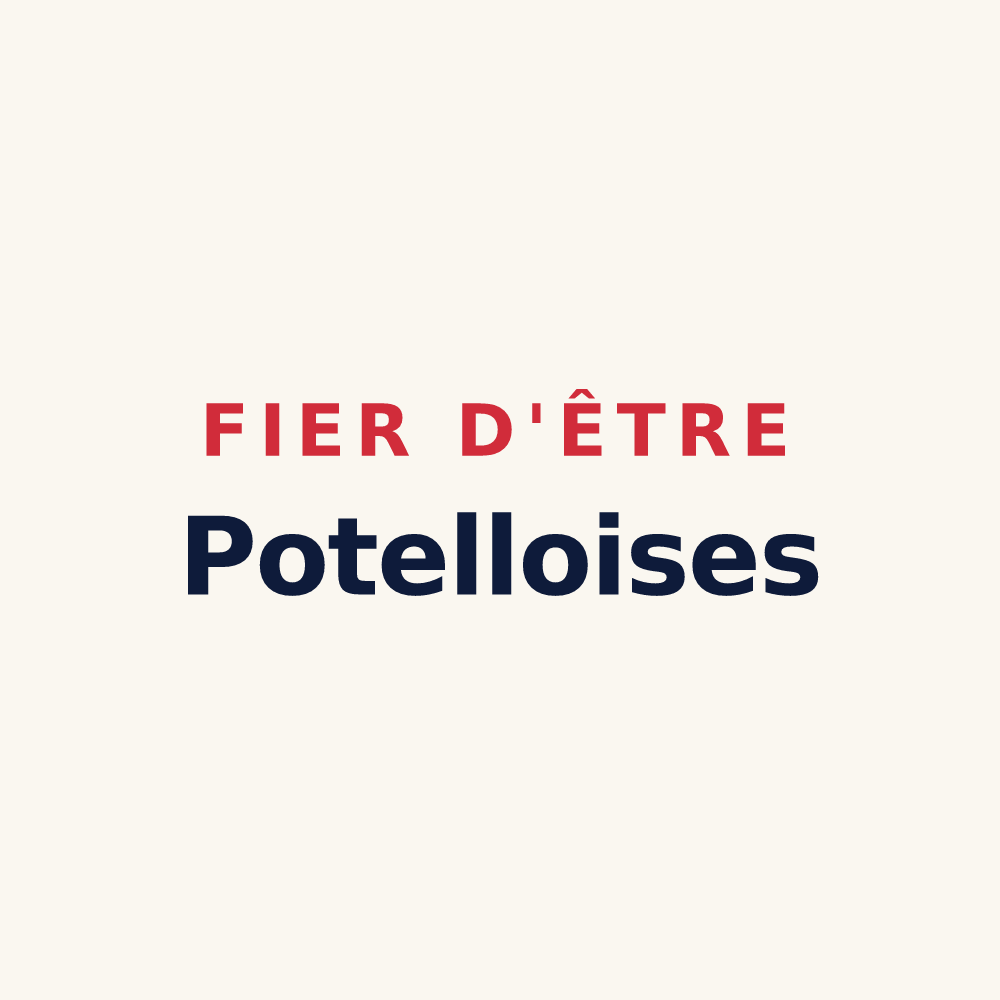 Tasse « Fier d'être Potelloises » — design pour Potelle