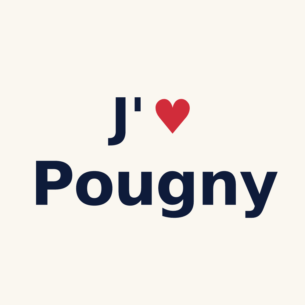 Tasse personnalisée Pougny — design J'aime Pougny