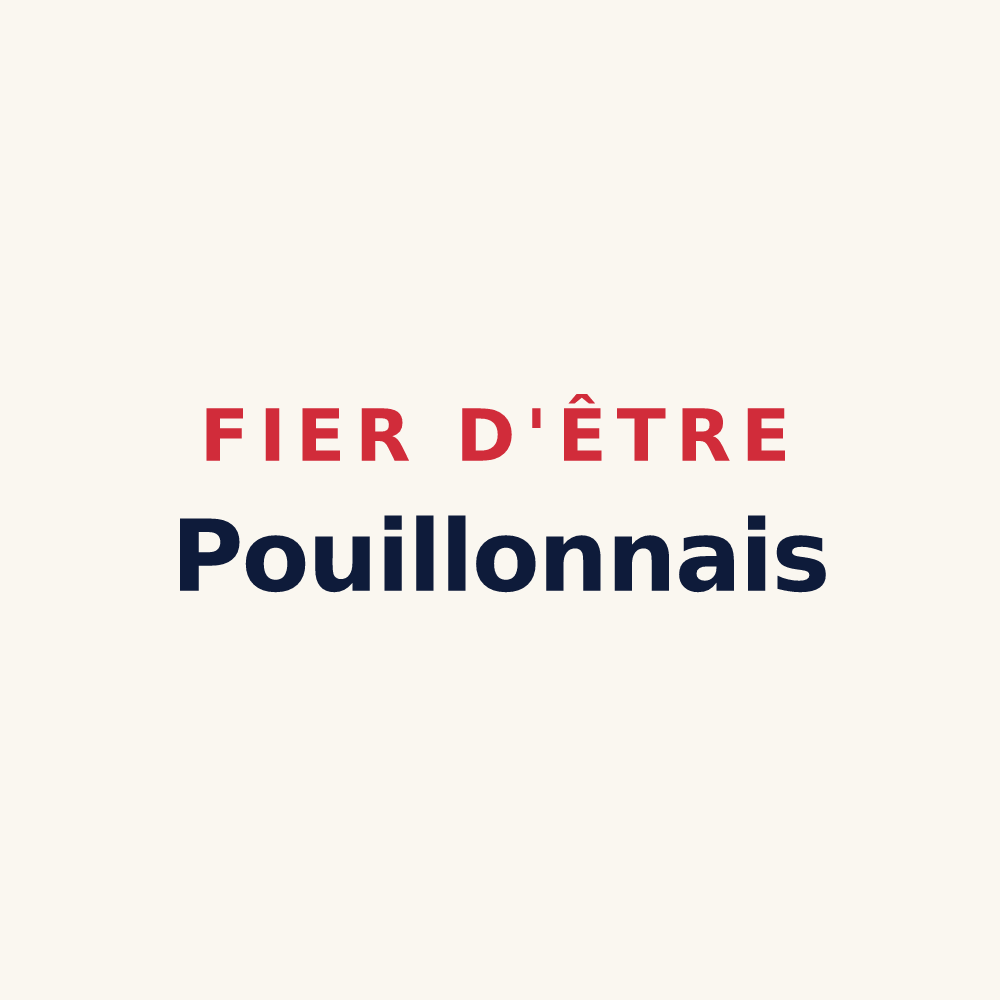 Tasse « Fier d'être Pouillonnais » — design pour Pouillon