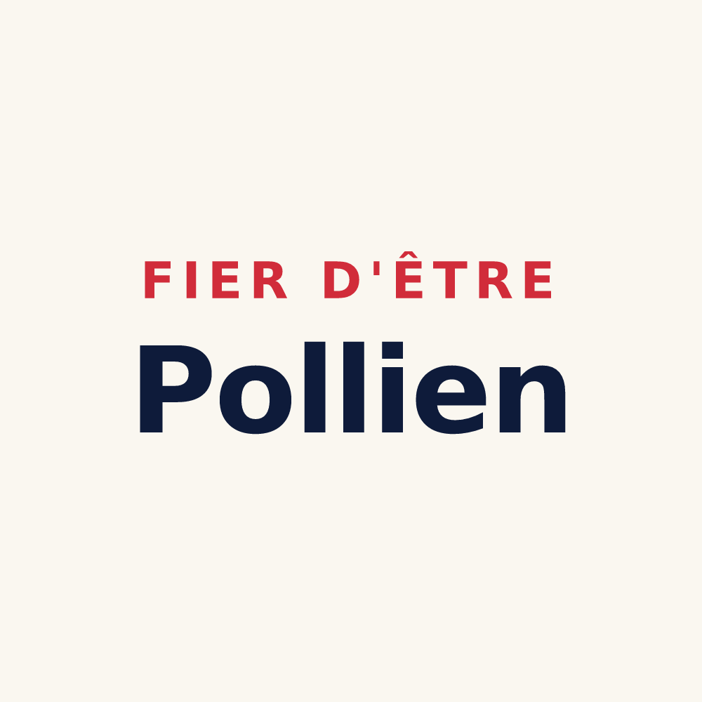 Tasse « Fier d'être Pollien » — design pour Pouilly-en-Auxois