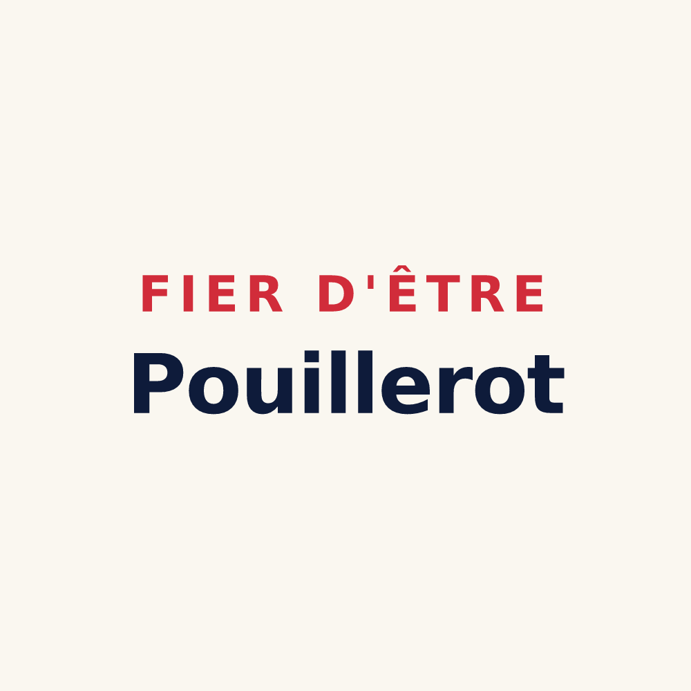 Tasse « Fier d'être Pouillerot » — design pour Pouilly