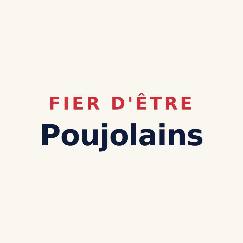 Tasse « Fier d'être Poujolains » — design pour Poujols